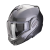 Motorcycle helmet SCORPION EXO-TECH EVO PRO solid metallic grey