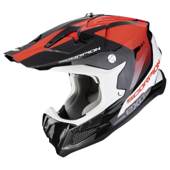 Moto přilba SCORPION VX-22 AIR ATTIS černo/červená
