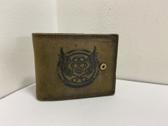 Peněženka kožená hnědá Erb