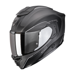 Moto přilba SCORPION EXO-1500 CARBON AIR MUNDI matná černo/stříbrná