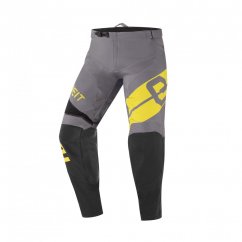 Moto kalhoty ELEVEIT X-LEGEND 23 šedo/neonově žluté