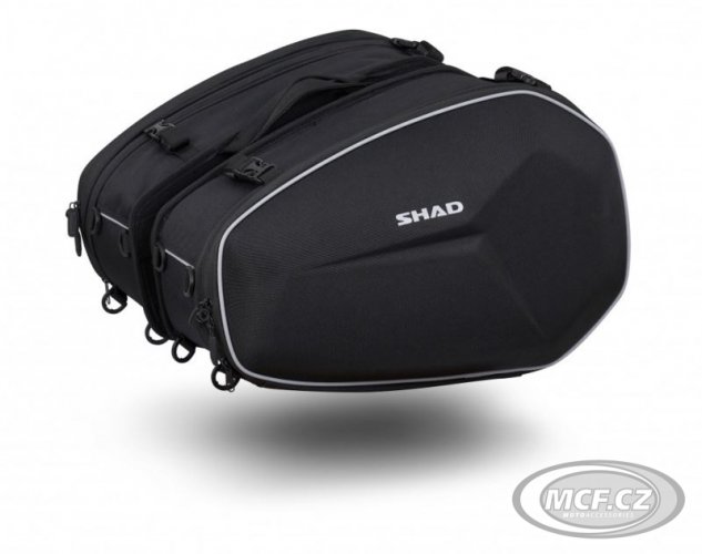 Boční brašny SHAD E48 černé