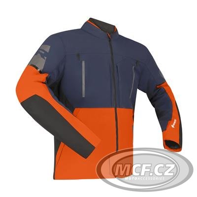 Moto bunda RICHA ORION GORE-TEX tmavě modro/oranžová