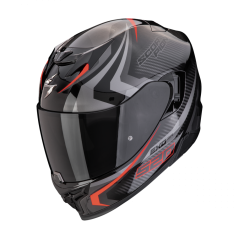 Motorcycle helmet SCORPION EXO-520 EVO AIR TERRA black/silver/red
