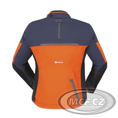 Moto bunda RICHA ORION GORE-TEX tmavě modro/oranžová
