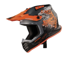 Dětská moto přilba ACERBIS PROFILE JUNIOR černo/oranžová 25401.446