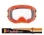 Motokrosové brýle RED BULL STRIVE 015 oranžové s čirým sklem