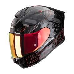 Moto přilba SCORPION EXO-530 AIR FOND metalická černo/červená