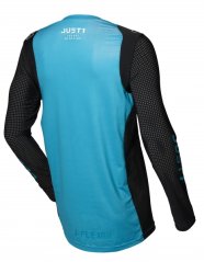 Dres JUST1 J-FLEX ARIA modro/černo/bílý