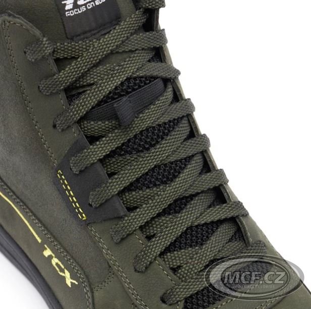 Moto boots TCX MOOD 2 GORE-TEX green/black/yellow
