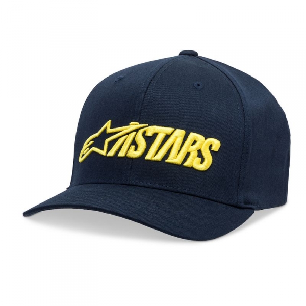 Kšiltovka ALPINESTARS ANGLE BLAZE HAT modro/žlutá 1019-81116 7050 L/XL