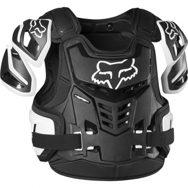 Chránič hrudi FOX RAPTOR VEST černo/bílý 24814-018 L/XL