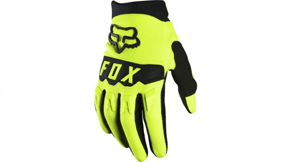 Dětské moto rukavice FOX DIRTPAW fluo žluté 25868-130 S