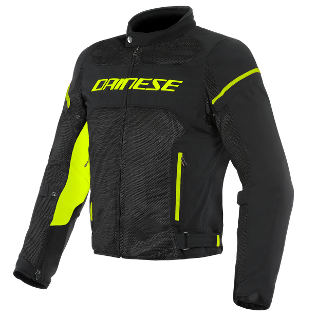 Moto bunda DAINESE AIR FRAME D1 TEX černo/fluo žlutá 56