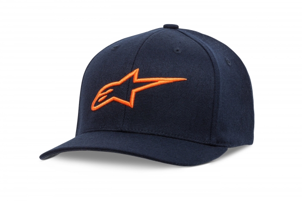 Kšiltovka ALPINESTARS CURVE HAT modro/oranžová 1017-81010 7032 S/M