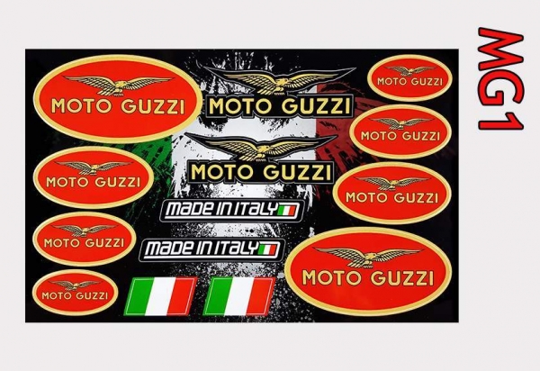 Samolepky MOTO GUZZI MG1 UNI