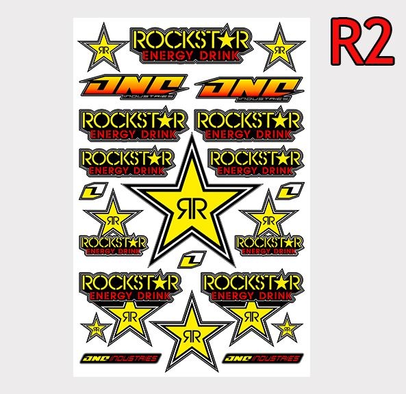 Samolepky ROCKSTAR R2 UNI