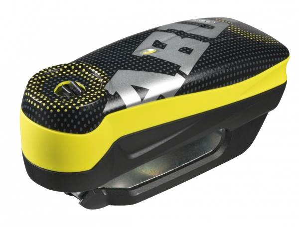 Zámek na moto ABUS 7000 RS1 Detecto pixel yellow UNI