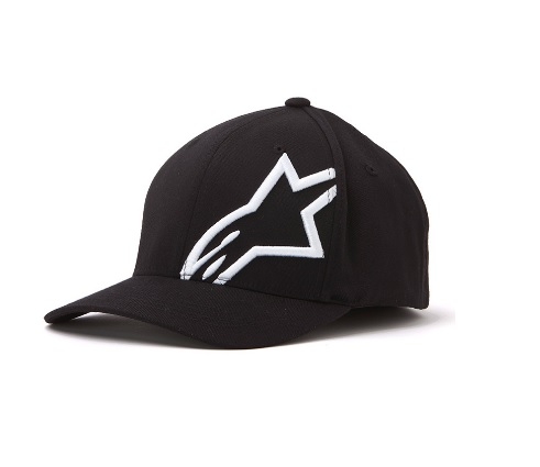 Kšiltovka ALPINESTARS CORP SHIFT 2 CURVED BRIM černo/bílá 1032-81008 1020 S/M