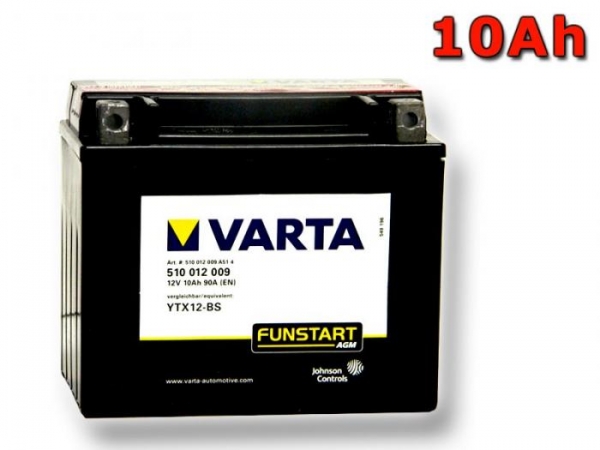 Moto baterie VARTA YTX12-BS 12V 10Ah UNI