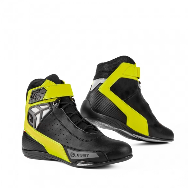 Moto boty ELEVEIT STUNT AIR černo/neonově žluté 42