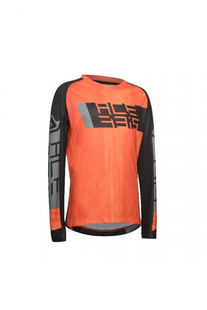 Dětský dres ACERBIS MX OUTRUN oranžovo/šedý 24477.209 XL