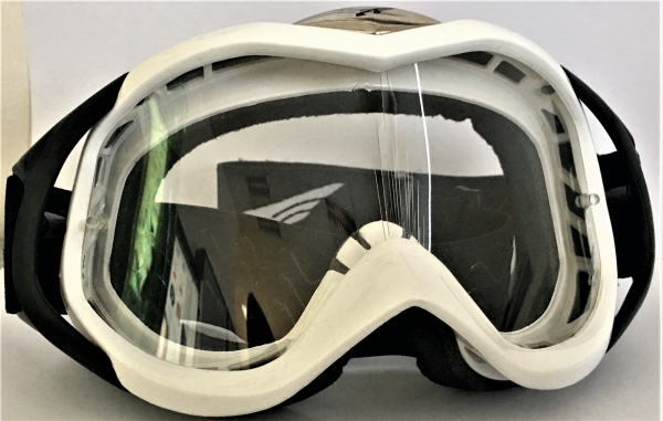 Brýle ARNETTE DESTROYER MX bílé + čiré sklo UNI
